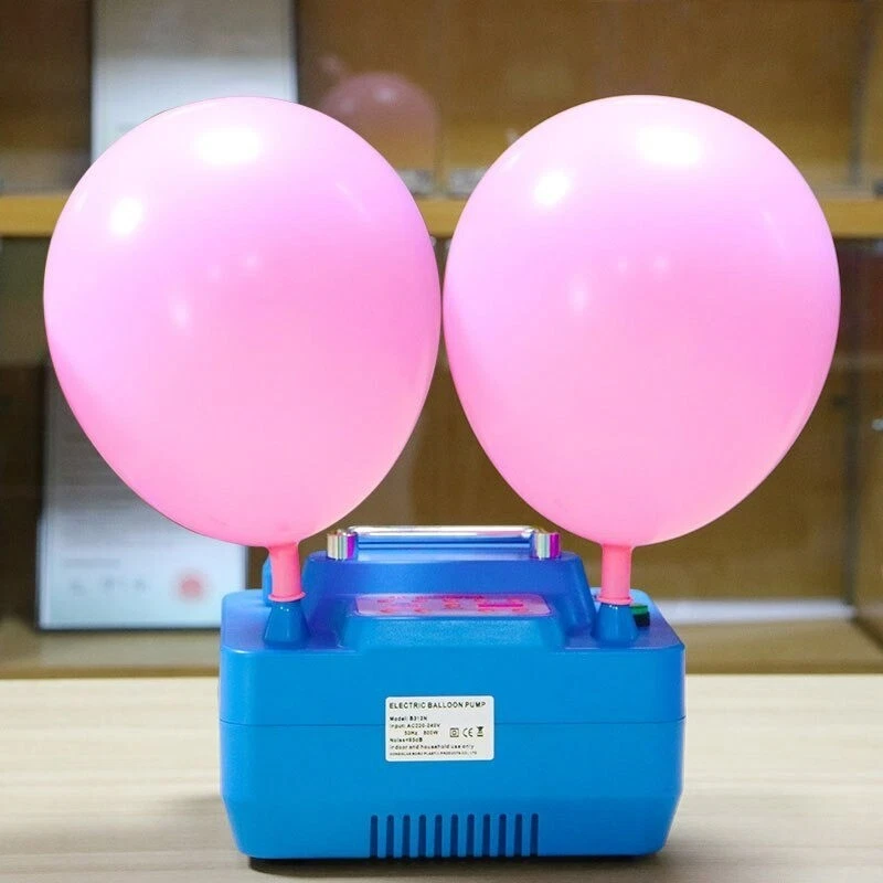 Electric Balloon Pump Double Hole Balloon Inflator with Memory Function - Image 3 of 4