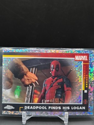 Topps Chrome Deadpool 2025 Deadpool Finds his Logan Mini-Diamonds #62