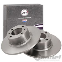 2X A.B.S. Bremsscheiben 252Mm Vorne Passend FüR Lada 1200-1500 1200-1600