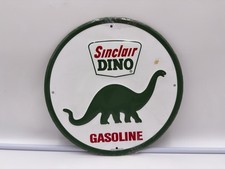 Vintage Sinclair Dino Gasoline AAA sign Co. Coitsville, Ohio
