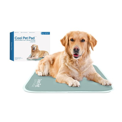 #ad Cooling Pad Dog Large Self Cooling Mat Pressure Activated Sage Grey Pad $111.99