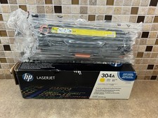 Genuine HP 304A CC532A Yellow Toner Cartridge