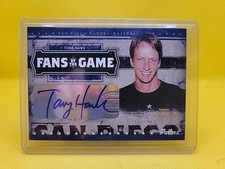 2005 Playoff Prestige Fans of the Game Tony Hawk Autographed Card #FG-1