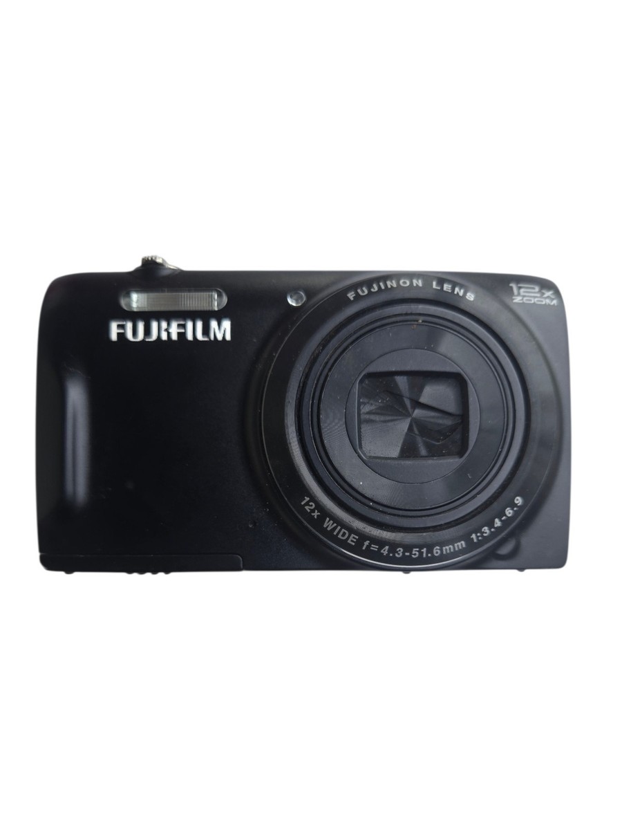Fujifilm FinePix T555 Compact Digital Camera Black 12x Optical