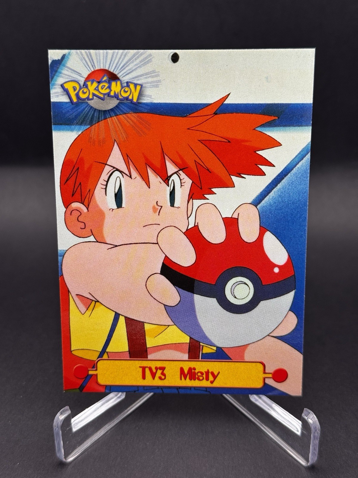 TV3 MISTY (Topps Series 1) Pokemon TV Animation Edition - Near Mint 9.0 Card