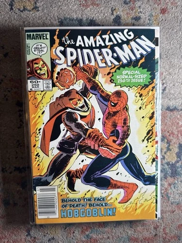 The Amazing Spider-Man #250 NM Newsstand Hobgoblin Marvel Comics 1983