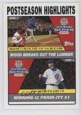 2004 Topps Postseason Highlights Kerry Wood Mark Prior #350 1g2w