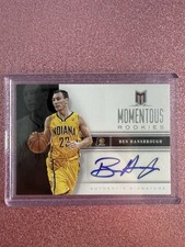 2012-13 Panini Momentum Momentous Rookies Ben Hansbrough #74 Auto