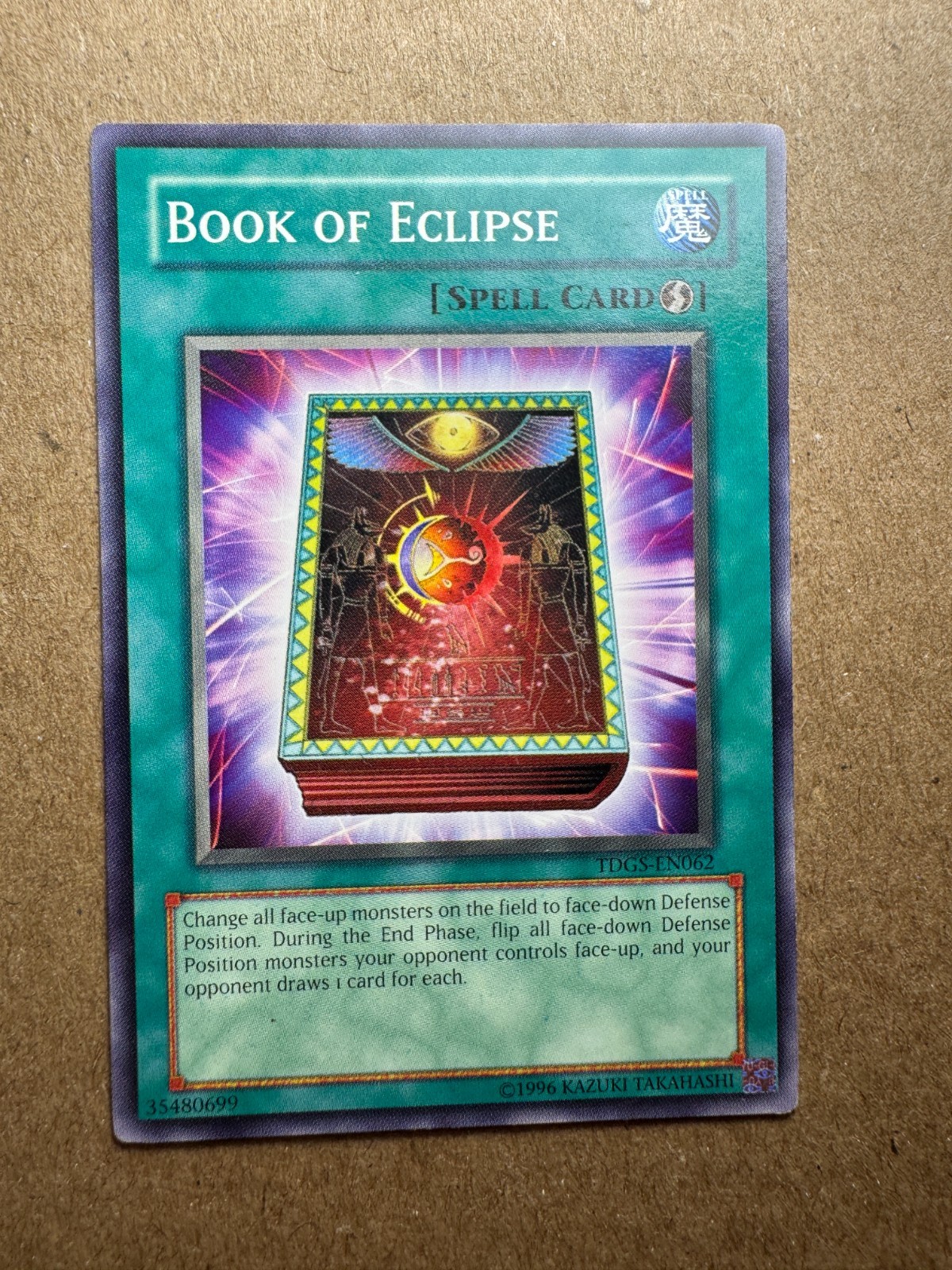 Book of Eclipse TDGS-EN062 YuGiOh The Duelist Genesis trading card — raw and PSA graded price guide