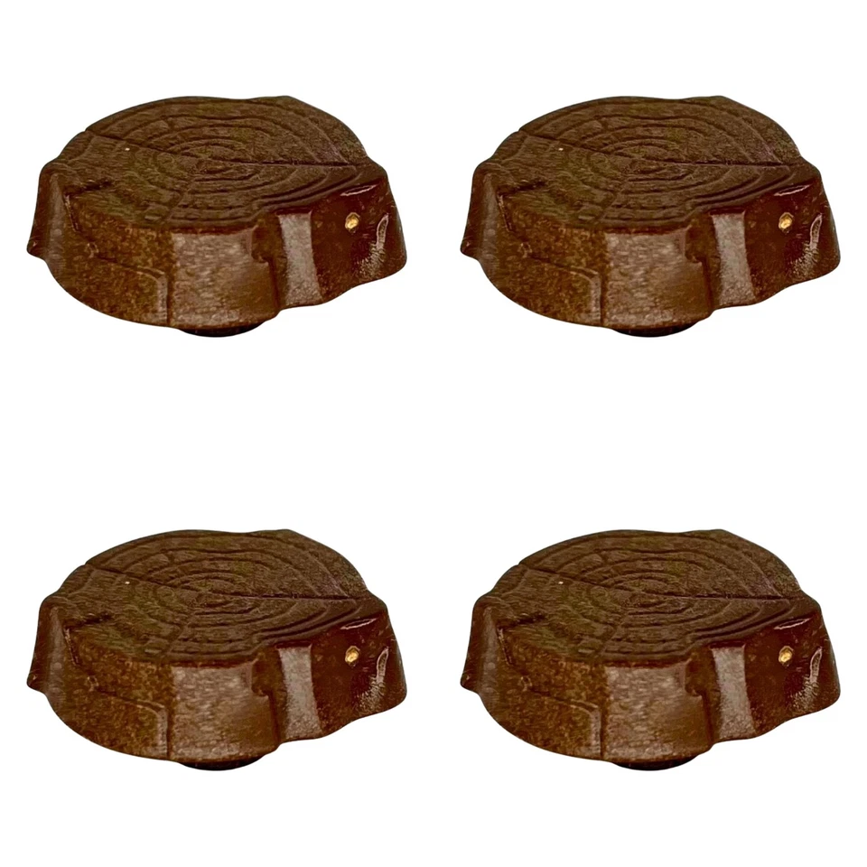 Playmobil 4x Baumstumpf braun Baum Wald Bauernhof Mittelalter - Bild 1 von 1