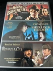 Sherlock Homes Triple Feature DVD, Hounds of the Baskervilles, Without A Clue