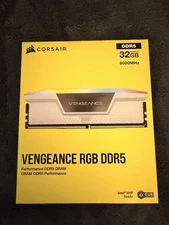 Corsair Vengeance RGB Desktop Memory 32GB 2x16GB  DDR5-6000 CL36 XMP 3.0 ⚡Sealed