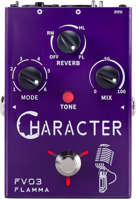 FV03 Vocal Effects Pedal Voice Processor Vocal Amplifier Stompbox Voice Changing