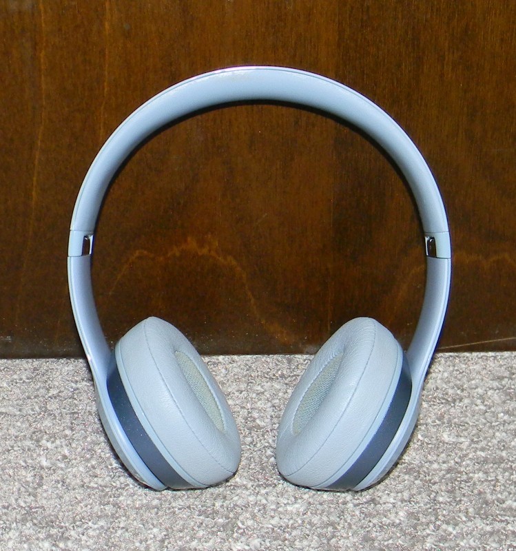 Beats by Dr. Dre - Solo 2 Wired Over Ear Headphones - Blue/Gray