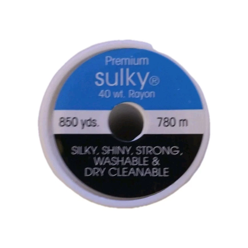 Sulky 943 1126 100% Viscose Rayon Sewing  Embroidery Thread Spool - Tan 850 yds - Image 3 of 4