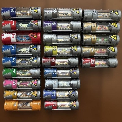 BANDAI Power Rangers Dino Charge Kyoryuger Zyudenchi 01-23 + DX  ''Lot of 24pcs''