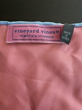 MEN'S VINEYARD VINES POCKET SQUARE HANKERCHIEF Pink 16x16