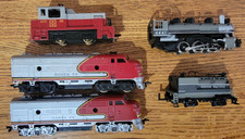 Lot of 4 HO Scale Engines for parts or repair