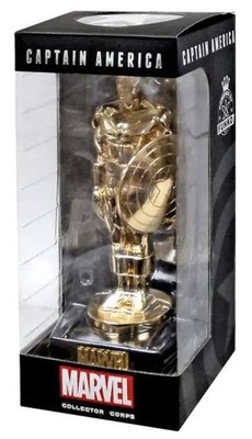 Captain America Gold Trophäe   Marvel Collector Corps Founder 2015 Statue