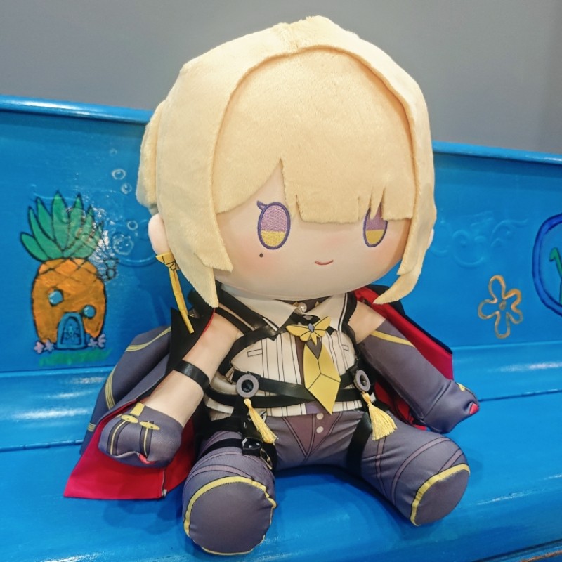 ZZZ Zenless Zone Zero Evelyn Chevalier 40cm Plush Doll Stuffed Toy Plushie Gift