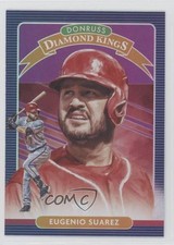 2020 Panini Donruss Diamond Kings Holo Purple Eugenio Suarez #4 08rf
