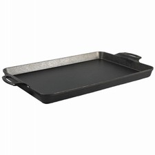 Seasoned Cast Iron Baking Pan, 15.5 x 10.5 In. - BW15BP