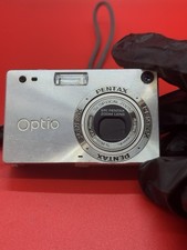 Pentax Optio S4i Digital Camera 4MP Silver Untested As-Is No Charger Cover