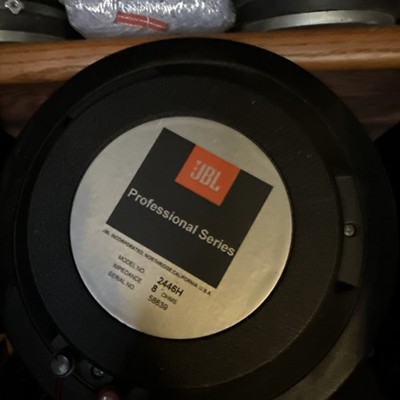 JBL 2446H Compression Driver 8 Ohm + Tested Working 2380a Horn