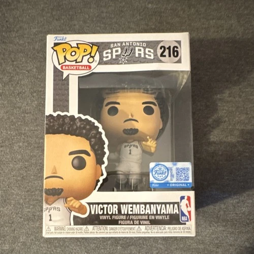 Funko Pop! Vinyl Victor Wembanyama San Antonio Spurs NBA Basketball Figure #216