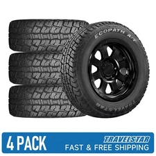 4 Tires Travelstar Ecopath AT 275/60R20 115T All Terrain SUV + RHW 275/60/20
