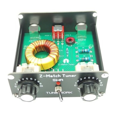 New QRP Z-match Manual Antenna Tuner 3-28 MHz 5W #ea