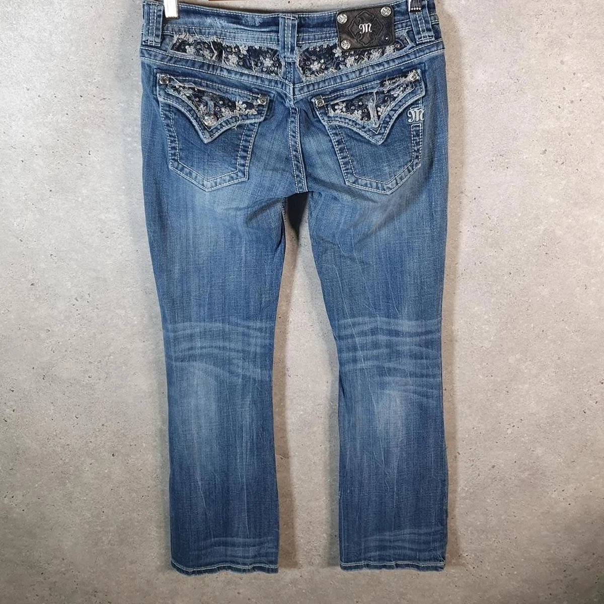 SHEIN EZwear Jean évasé délavé | Mode en ligne | SHEIN ANCE