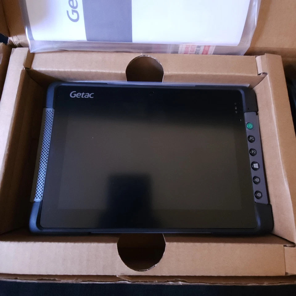 GETAC T800 G2 Rugged Mobile 4G LTE Windows Tablet PC Intel ATOM x7 1.6 GHz 128GB - Image 3 of 4