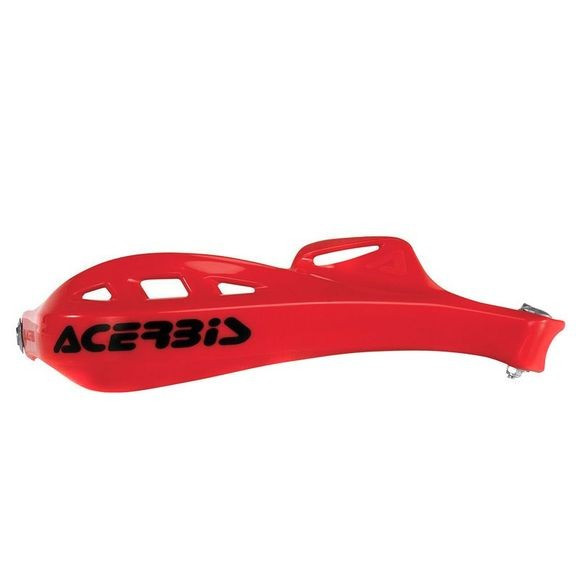 Protège-Mains RALLY PROFILE ACERBIS Rouge en polypropylène pour moto cross