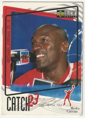 Michael Jordan   Catch 23 #191   1997-98 Upper Deck Collector s Choice Bulls