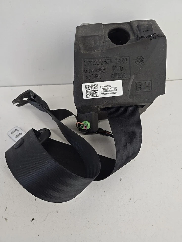 Cinturón de seguridad trasero derecho Volvo XC60 MK1 2012 34060407 Foto 2 de 4