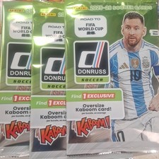 2025-26 Donruss Road To FIFA World Cup  KABOOM pack Costco Exclusive