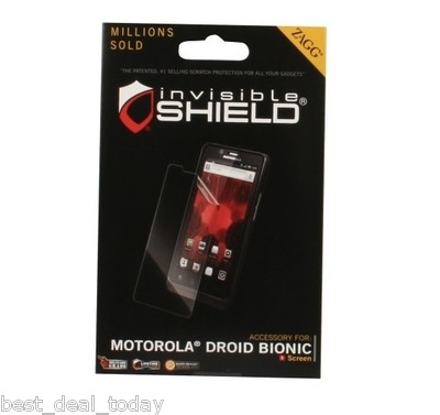 OEM Zagg Invisible Shield Screen Protector Fit For Motorola Droid Bionic XT875