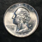 1952-S Silver Washington Quarter Superb Uncirculated - High Quality Scans #J041