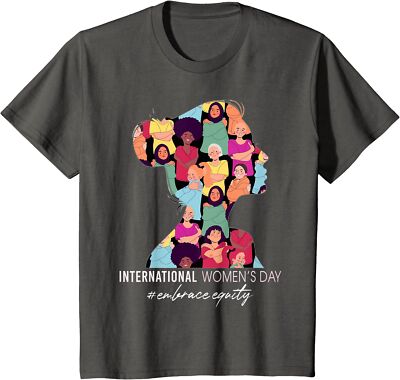 Embrace Equity International Womens Day 2023 Youth Unisex T-shirt