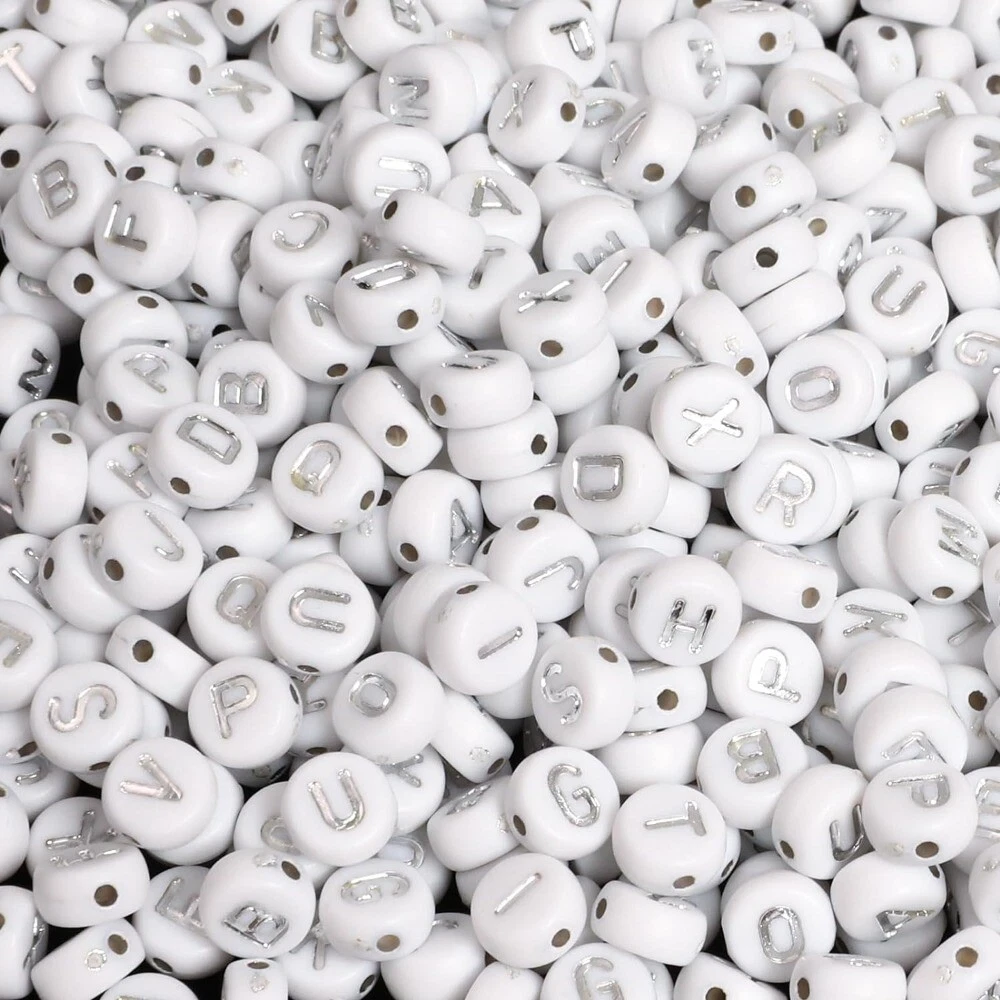 Small letter beads sale