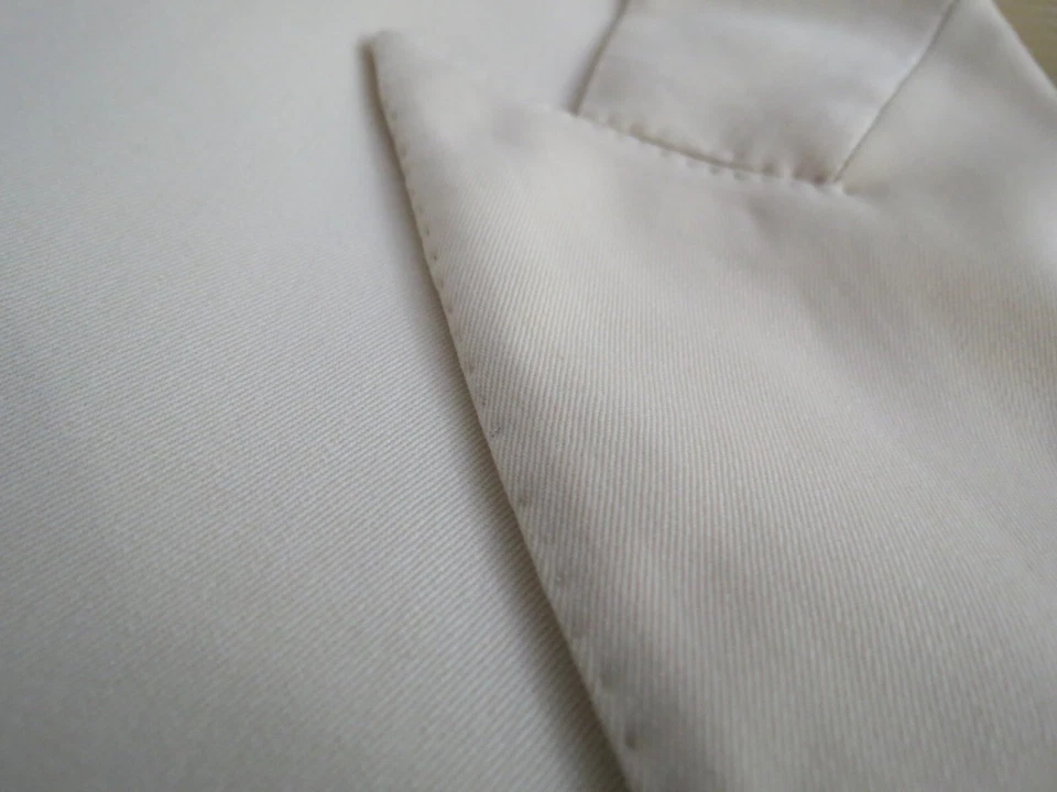 Davies & Son 38 Savile Row London Off White Crema Esmoquin Cena Chaqueta 48 S Foto 4 de 4