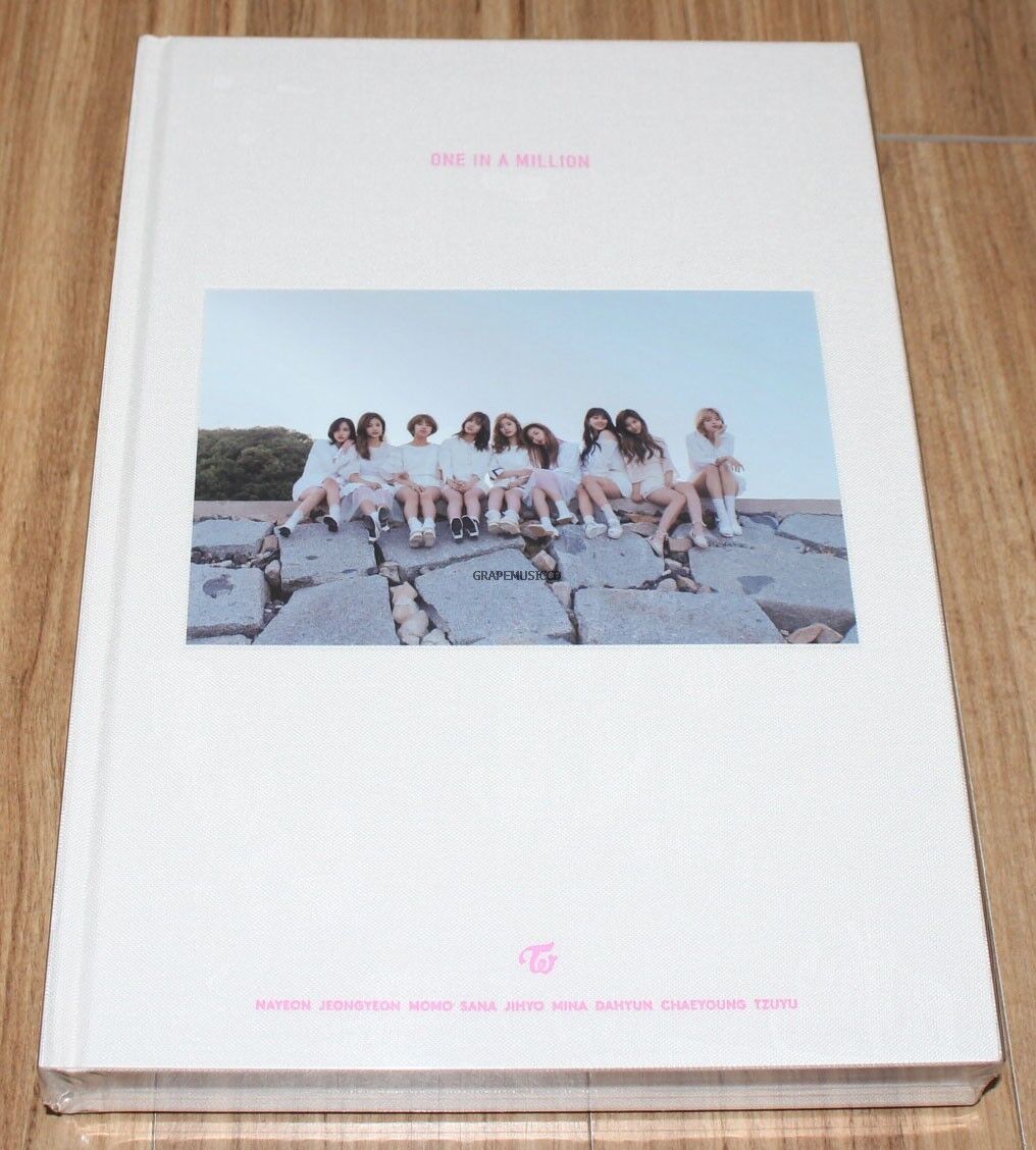 TWICE 1ST PHOTOBOOK ONE IN A MILLION K-POP PHOTO BOOK +