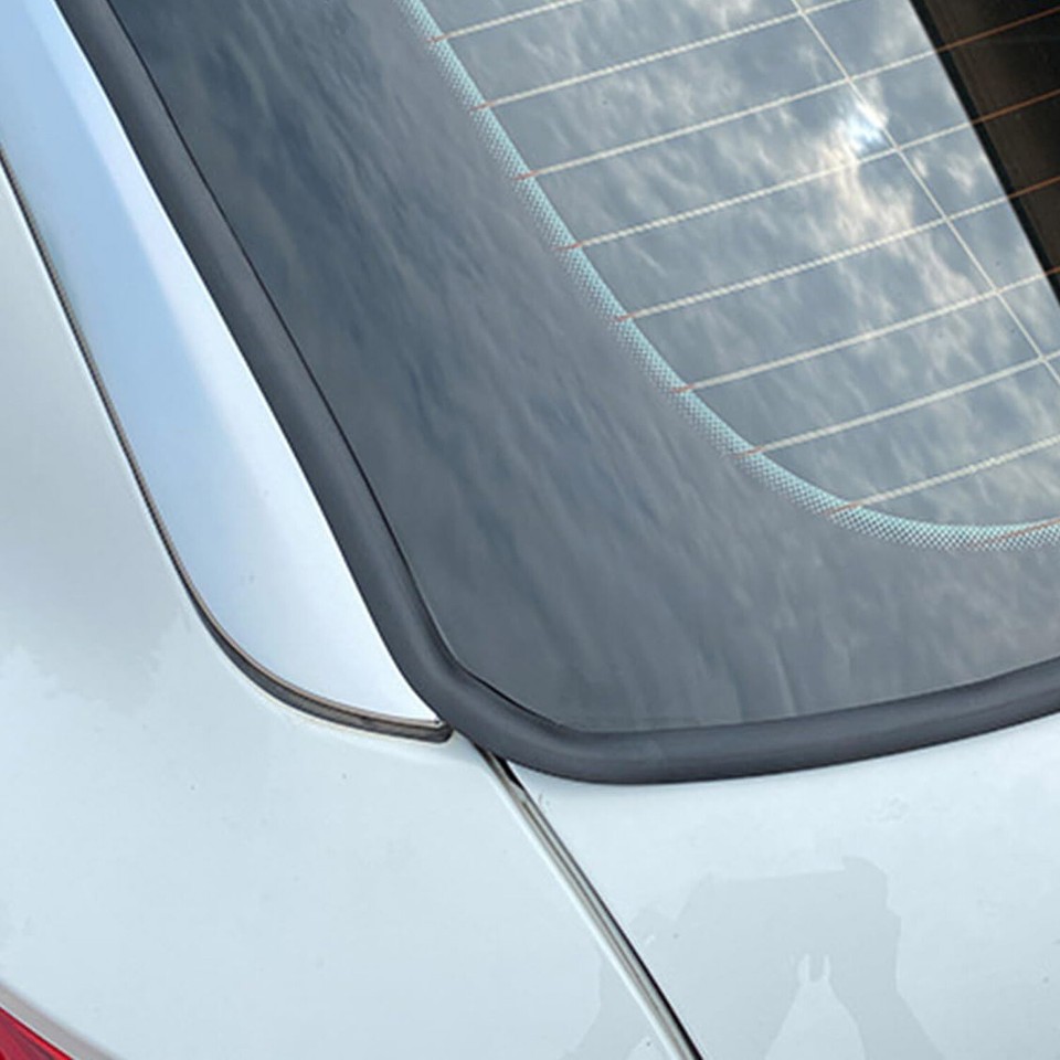 4M Car Rear Windshield Window Trim Edge Moulding Rubber Weatherstrip