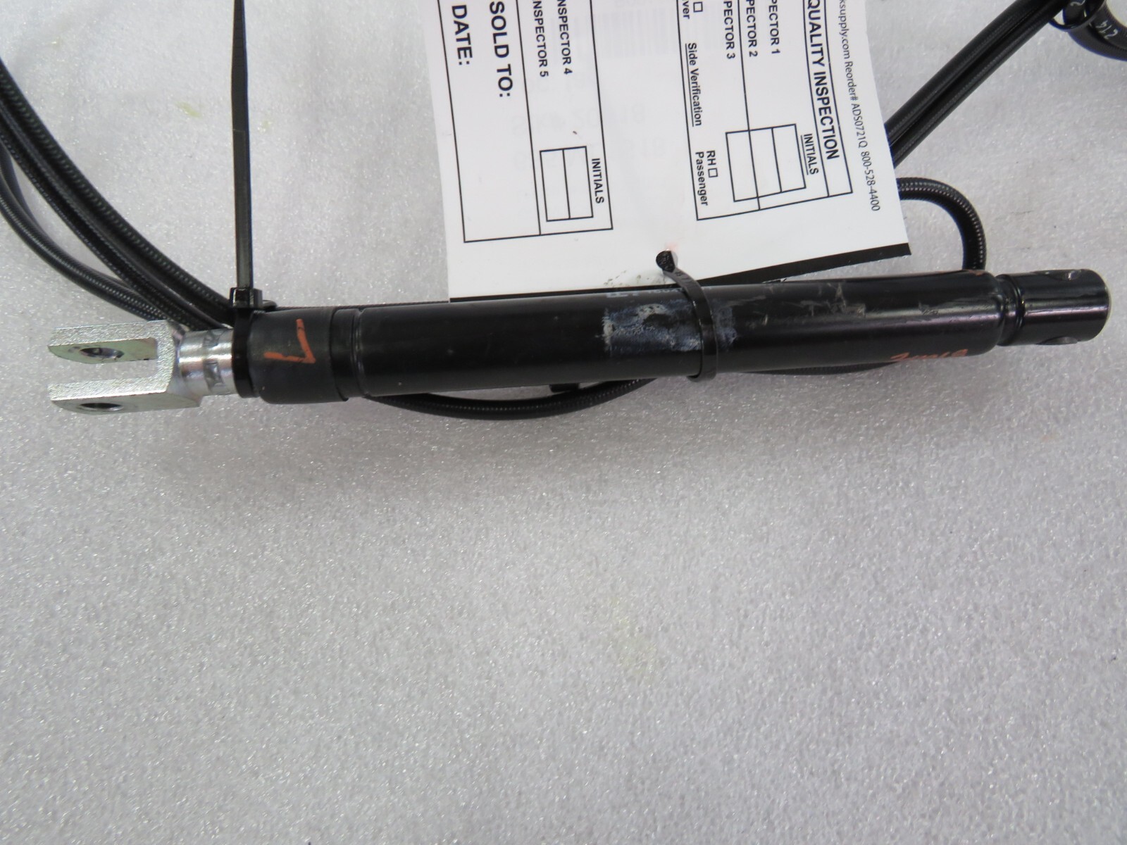 Mclaren 570S, LH, Left, Hydraulic Top Ram w/ Lines, Used, P/N 16046001