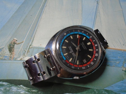 Seiko Antigo Navigator Timer Gmt 6117 6410 Cal 6117b 1972 | eBay