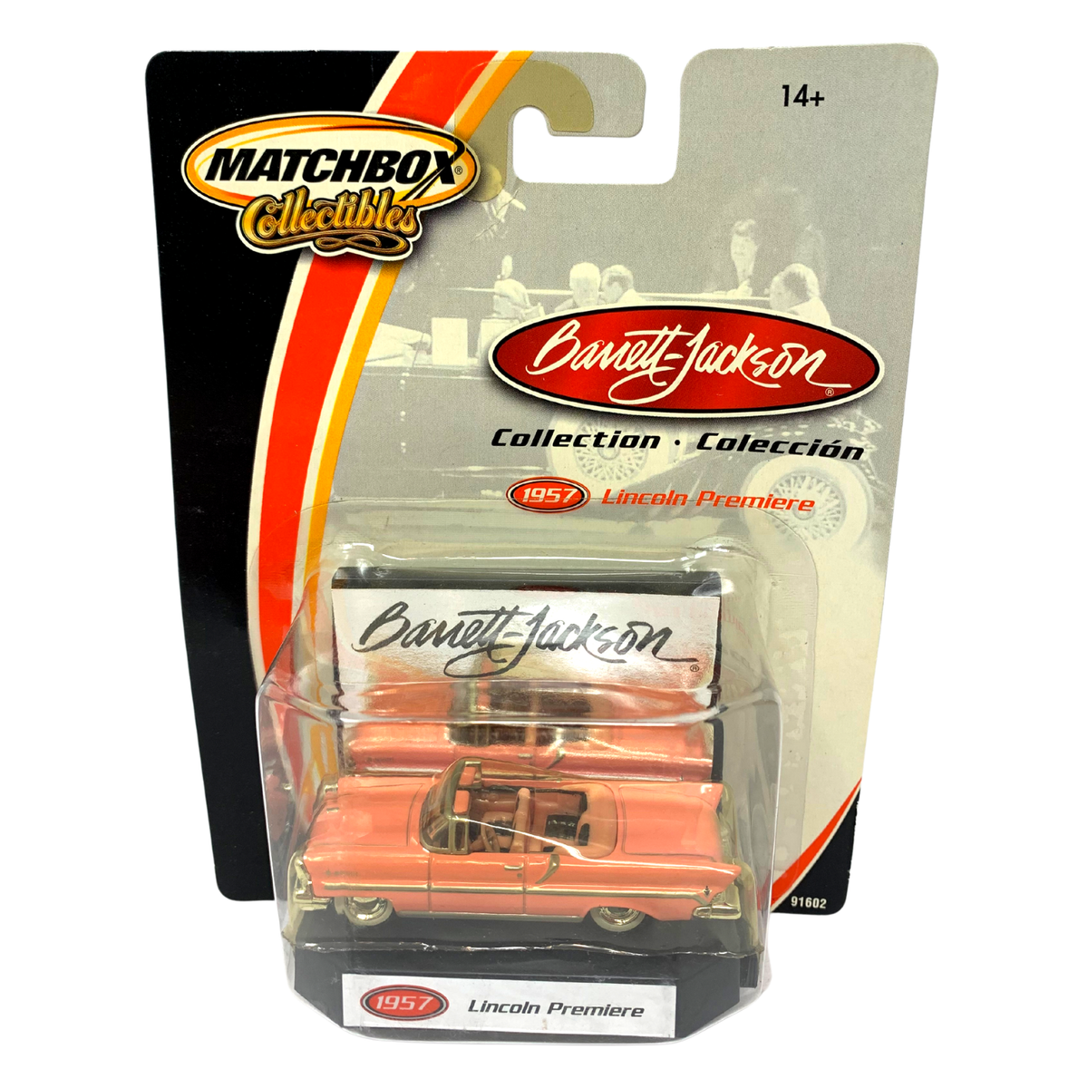 Matchbox Collectibles Barrett-Jackson Collection 1957 Lincoln 1:64