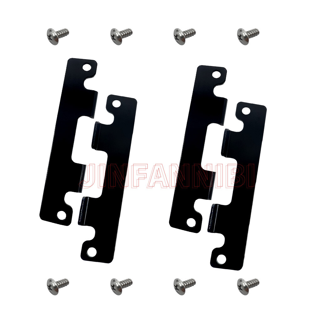 Tail Gate Tailgate Hinge Plates and Screws For Yamaha Rhino 450 YXR450