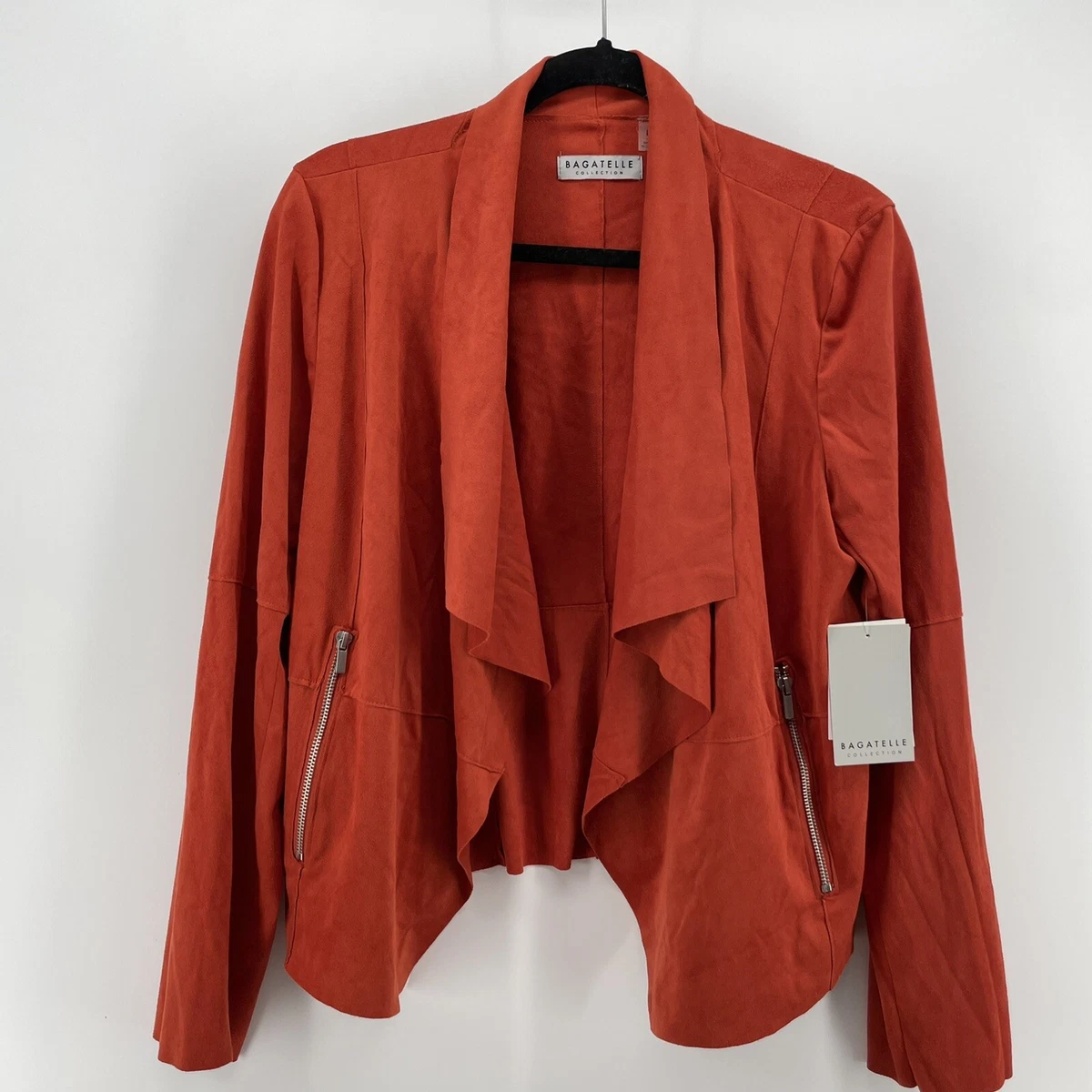 Bagatelle faux suede jacket clearance