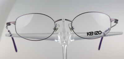 KENZO Stella 470 Brille Brillengestell Lila Oval Zeitlos Eyeglasses Händler NEU